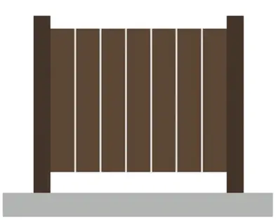 Vertical Fence Panel